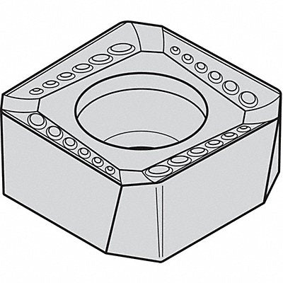 Square Milling Insert 12.70mm Carbide