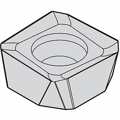 Square Milling Insert 12.70mm Cermet