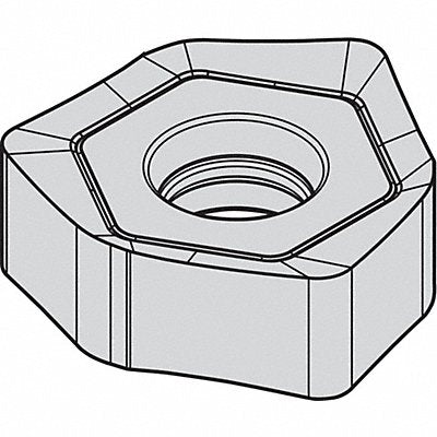 Hex Milling Insert 6.78mm Carbide