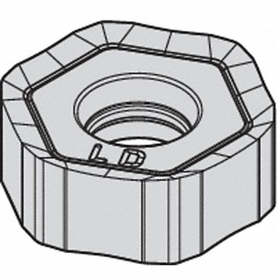 Hex Milling Insert 6.80mm Carbide