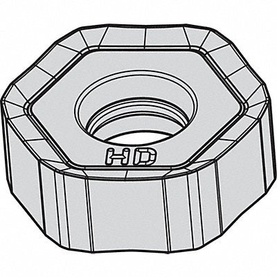 Hex Milling Insert 6.80mm Carbide