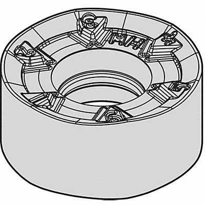 Round Milling Insert 12.00mm Carbide