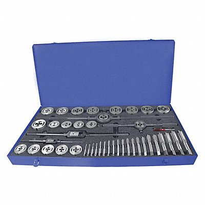 Tap/Die Set 45pc UNC UNF UNS