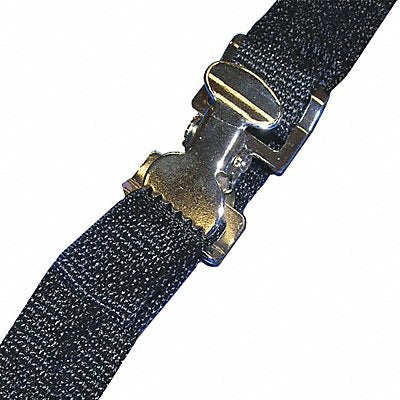 Strap Blk 2 ft.L Polypropylene Webbing