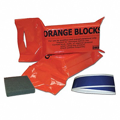 Head Immobilizer w/Pad and Straps OR