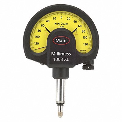 Dial Indicator 0.0002 Graduations Yellow