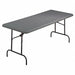 Folding Table Rectangle Poly 72 L 30 W