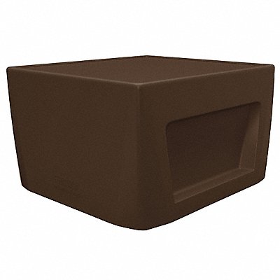 Endurance Cube/End Table Brown