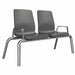 Structured Seating 2 Seats Glides Black