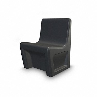 Sentinel Armless Chair Black