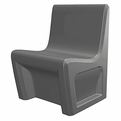 Sentinel Armless Chair Gray