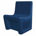 Sentinel Armless Chair w/Door Slate Blue