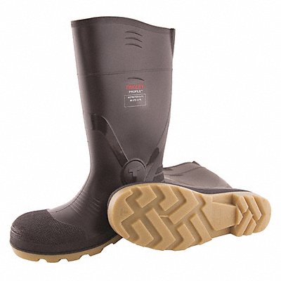 J6298 Rubber Boot Men s 9 Knee Brown PR