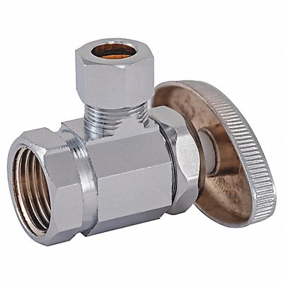 Supply Stop 2-Way 1/2 Inlet 3/8 Outlet