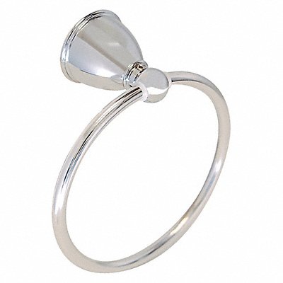 Towel Ring Metal Chrome Plated 6 in w