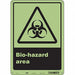 Safety Sign 14 inx10 in Polyethylene