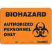 Safety Sign 7 inx10 in Polyethylene