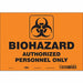 Safety Sign 7 inx10 in Vinyl