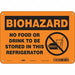 Safety Sign 7 in x 10 in Aluminum