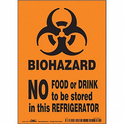 Safety Sign 7 inx5 in Vinyl