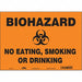Safety Sign 10 in x 14 in Vinyl