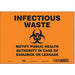 Safety Sign 7 inx10 in Vinyl