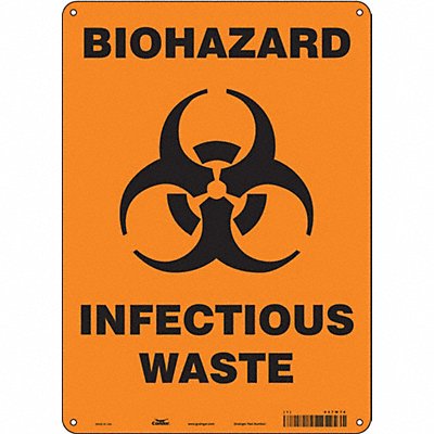 Safety Sign 14 inx10 in Aluminum