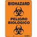 Safety Sign 14 in x 10 in Polyethylene