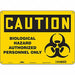 Safety Sign 10 inx14 in Polyethylene