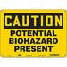 Safety Sign 10 inx14 in Aluminum