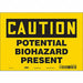Safety Sign 7 inx10 in Vinyl