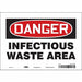 Safety Sign 7 in x 10 in Vinyl