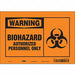 Safety Sign 7 inx10 in Vinyl
