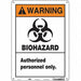 Safety Sign 14 inx10 in Polyethylene