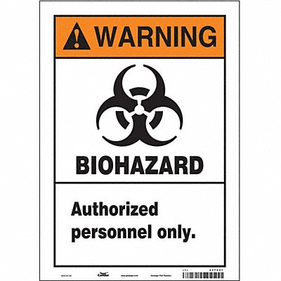 Safety Sign 14 inx10 in Vinyl