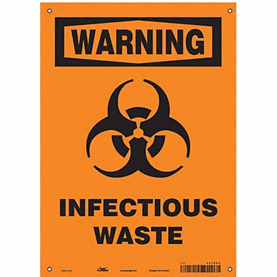 Safety Sign 14 in x 10 in Aluminum