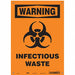 Safety Sign 14 in x 10 in Aluminum