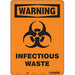 Safety Sign 14 in x 10 in Polyethylene