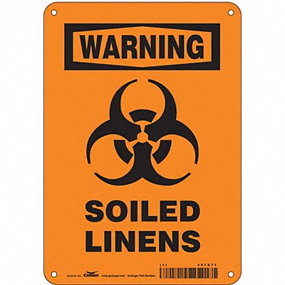 Safety Sign 10 inx7 in Aluminum