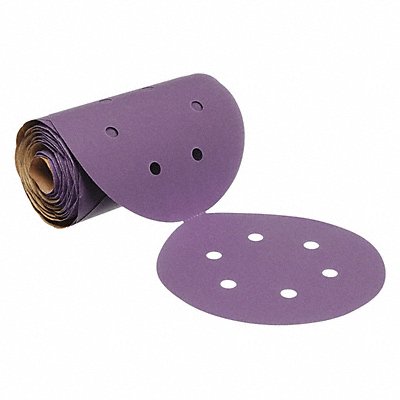 PSA Sanding Disc Roll 6 in Dia 80 G