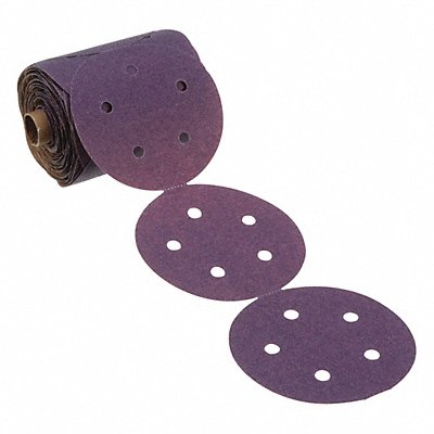 PSA Sanding Disc Roll 5 in Dia 80 G