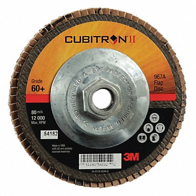 Flap Disc 5 in Dia 5/8 in Arbor 60 Grit