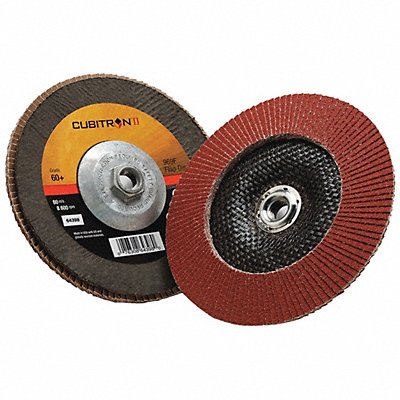 Flap Disc 7 in Dia 5/8 in Arbor 60 Grit