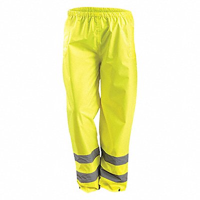 Rain Pants Yellow M Fits Waist 36 to 38 