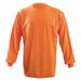 K7950 Long Sleeve T-Shirt M Orange Polyester