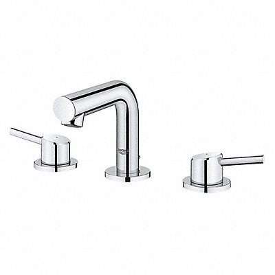 Straight Chrome Grohe Concetto Brass