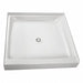 Shower Floor Square 36 in x 36 in White