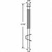 Door Pin Steel 5-7/8 L
