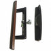 Handle Set Wood/Zinc 8-1/2 L x 4-1/2 H