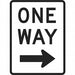 One Way Traffic Sign 24 x 18 
